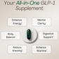 Plus+Ultra: GLP-1 Supplement for Women and Men | Hunger & Metabolism Support - Expert Formulated to Support GLP1 Naturally | Probiotic and Prebiotic (60 Capsules)