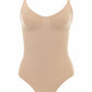 Slims Beige Seamless Bodysuit Brief Womens Tummy Control Compression Comfort Fabric